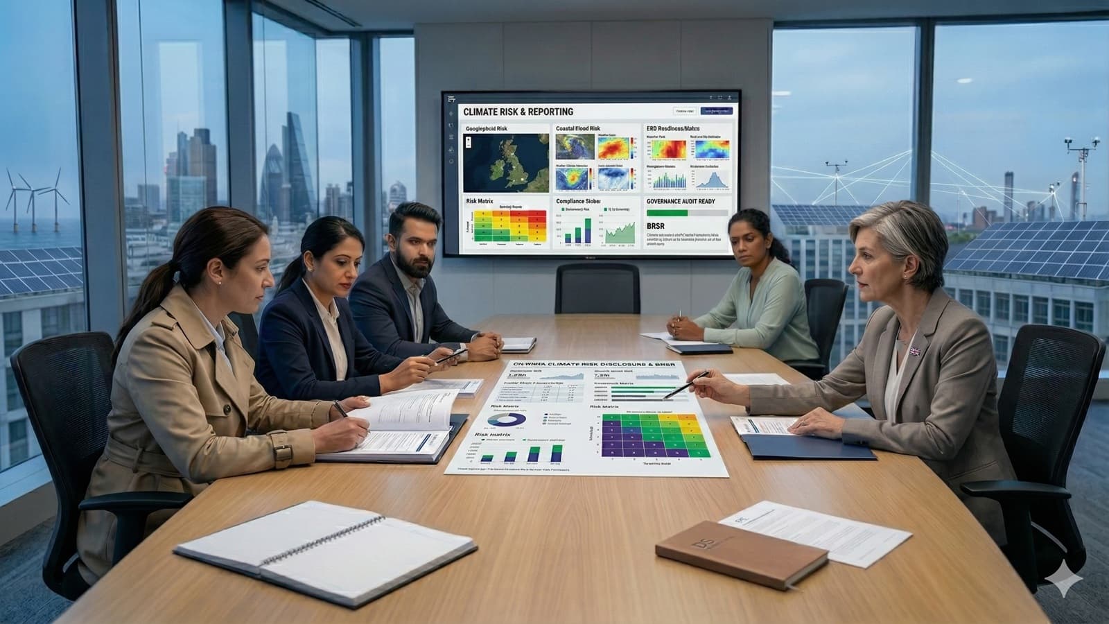 UK climate reporting and governance theme